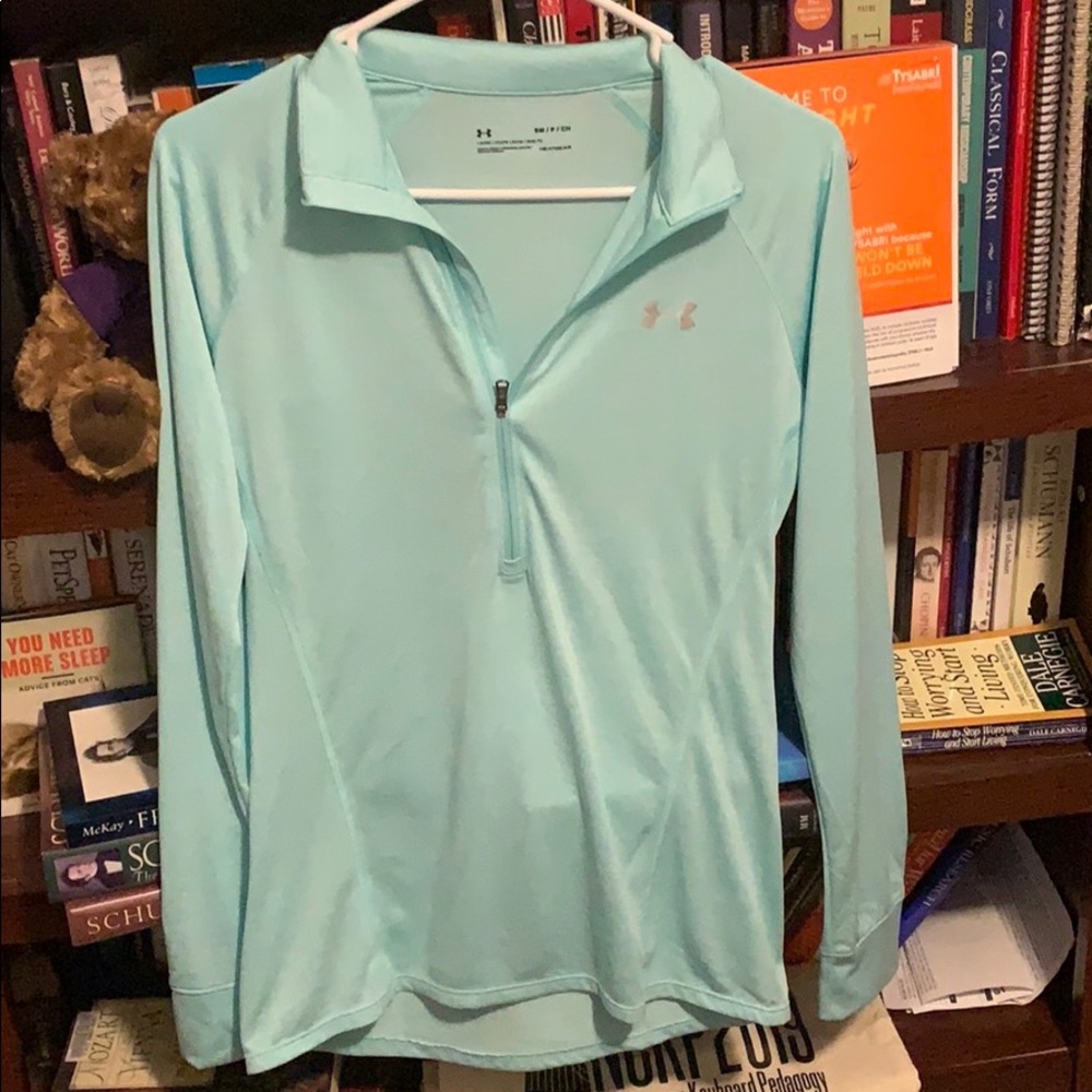 Under armour heat gear half zip long sleeve